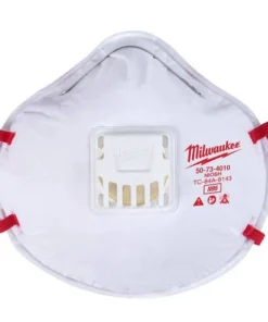 Milwaukee Tools Milwaukee N95 Disposable Valved Respirator 48-73-4011