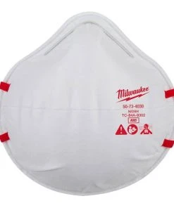 Milwaukee Tools Milwaukee N95 NIOSH Respirator (Single) 48-73-4031
