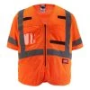 Milwaukee Tools Milwaukee Class 3 High Visibility Orange Mesh Safety Vest - 48-73-5135 -Milwaukee Tool-shop 48 73 5135 1