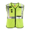 Milwaukee Tools Milwaukee AR/FR Cat. 1 Class 2 Breakaway High Visibility Yellow Mesh Safety Vest - ANSI/CSA 48-73-521 2 Milwaukee Tools Milwaukee AR/FR Cat. 1 Class 2 Breakaway High Visibility Yellow Mesh Safety Vest - ANSI/CSA 48-73-521 -Milwaukee Tool-shop 48 73 521