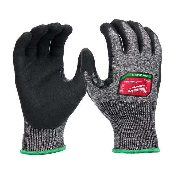 Milwaukee Tools Milwaukee Cut Level 6 High-Dexterity Nitrile Dipped Gloves 48-73-700 3 Milwaukee Tools Milwaukee Cut Level 6 High-Dexterity Nitrile Dipped Gloves 48-73-700