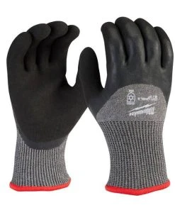 Milwaukee Tools Milwaukee Cut Level 5 Winter Dipped Gloves - Small (12 Pack) 48-73-7950B