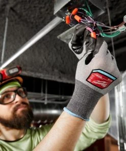 Milwaukee Tools Milwaukee Cut Level 2 High Dexterity Polyurethane Dipped Gloves (12-Pack) 48-73-872B -Milwaukee Tool-shop 48 73 872 4 1