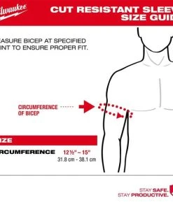 Milwaukee Tools Milwaukee Cut Level 3 Protective Sleeves 48-73-903 -Milwaukee Tool-shop 48 73 9030 3 2