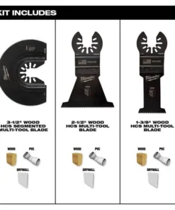 Milwaukee Tools Milwaukee Open-Lok 3 Piece Wood Cutting Multi-Tool Blade Variety Pack 49-10-9004 7 Milwaukee Tools Milwaukee Open-Lok 3 Piece Wood Cutting Multi-Tool Blade Variety Pack 49-10-9004 -Milwaukee Tool-shop 49 10 9004 3 klnkoxlu6rqxnmbv