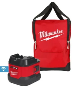 Milwaukee Tools Milwaukee M18 Utility Remote Control Search Light Portable Base W/ Carry Bag 49-16-2123B