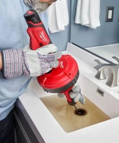 Milwaukee Tools Milwaukee TrapSnake 25 Auger W/ Cable Drive 49-16-2573 -Milwaukee Tool-shop 49 16 2573 4