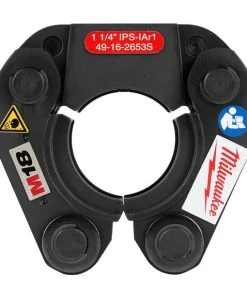 Milwaukee Tools Milwaukee 1-1/4" IPS-IAR1 Press Jaw Ring For M18 Force Logic Press Tools 49-16-2653S