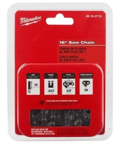 Milwaukee Tools Milwaukee 16" Replacement Saw Chain 49-16-2715