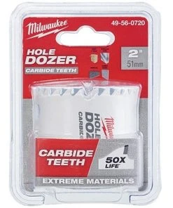 Milwaukee Tools Milwaukee 2" Carbide Teeth Hole Dozer Hole Saw 49-56-0720