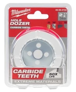 Milwaukee Tools Milwaukee 2-1/8" Hole Dozer With Carbide Teeth 49-56-0722