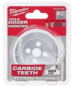 Milwaukee Tools Milwaukee 2-5/8" Carbide Teeth Hole Dozer Hole Saw 49-56-0729