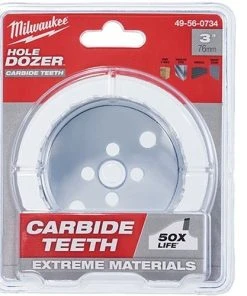 Milwaukee Tools Milwaukee 3" Carbide Teeth Hole Dozer Hole Saw 49-56-0734