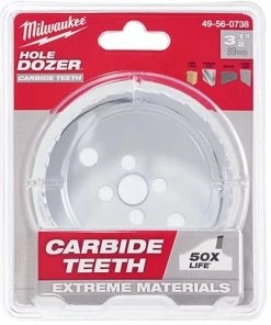 Milwaukee Tools Milwaukee 3-1/2" Carbide Teeth Hole Dozer Hole Saw 49-56-0738