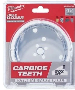 Milwaukee Tools Milwaukee 4-1/4" Carbide Teeth Hole Dozer Hole Saw 49-56-0744