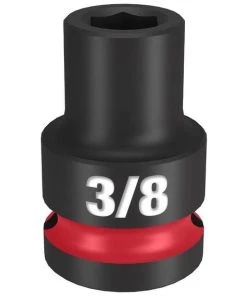 Milwaukee Tools Milwaukee Shockwave Impact Duty 1/2" Drive 3/8" Standard 6 Point Socket 49-66-6200