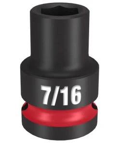 Milwaukee Tools Milwaukee Shockwave Impact Duty 1/2" Drive 7/16" Standard 6 Point Socket 49-66-6201