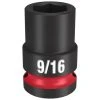 Milwaukee Tools Milwaukee Shockwave Impact Duty 1/2" Drive 9/16" Standard 6 Point Socket 49-66-6203