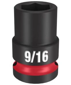 Milwaukee Tools Milwaukee Shockwave Impact Duty 1/2" Drive 9/16" Standard 6 Point Socket 49-66-6203