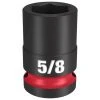 Milwaukee Tools Milwaukee Shockwave Impact Duty 1/2" Drive 5/8" Standard 6 Point Socket 49-66-6204