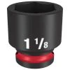 Milwaukee Tools Milwaukee Shockwave Impact Duty 1/2" Drive 1-1/8" Standard 6 Point Socket 49-66-6212