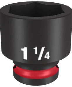 Milwaukee Tools Milwaukee Shockwave Impact Duty 1/2" Drive 1-1/4" Standard 6 Point Socket 49-66-6214