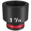 Milwaukee Tools Milwaukee Shockwave Impact Duty 1/2" Drive 1-7/16" Standard 6 Point Socket 49-66-6217