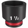 Milwaukee Tools Milwaukee Shockwave Impact Duty 1/2" Drive 1-1/2" Standard 6 Point Socket 49-66-6218