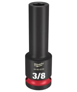 Milwaukee Tools Milwaukee Shockwave Impact Duty 1/2" Drive 3/8" Deep 6 Point Socket 49-66-6220