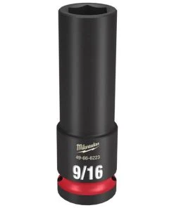 Milwaukee Tools Milwaukee Shockwave Impact Duty 1/2" Drive 9/16" Deep 6 Point Socket 49-66-6223