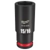 Milwaukee Tools Milwaukee Shockwave Impact Duty 1/2" Drive 15/16" Deep 6 Point Socket 49-66-6229 -Milwaukee Tool-shop 49 66 6229 xvacm6jjyzmci2lp