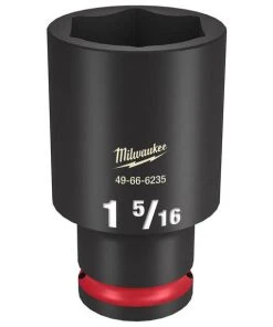 Milwaukee Tools Milwaukee Shockwave Impact Duty 1/2" Drive 1-5/16" Deep 6 Point Socket 49-66-6235