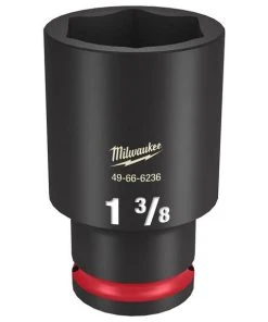 Milwaukee Tools Milwaukee Shockwave Impact Duty 1/2" Drive 1-3/8" Deep 6 Point Socket 49-66-6236