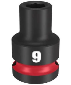 Milwaukee Tools Milwaukee Shockwave Impact Duty 1/2" Drive 9mm Standard 6 Point Socket 49-66-6241