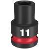 Milwaukee Tools Milwaukee Shockwave Impact Duty 1/2" Drive 11mm Standard 6 Point Socket 49-66-6243