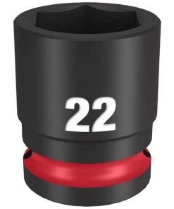 Milwaukee Tools Milwaukee Shockwave Impact Duty 1/2" Drive 22mm Standard 6 Point Socket 49-66-6254