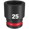 Milwaukee Tools Milwaukee Shockwave Impact Duty 1/2" Drive 25mm Standard 6 Point Socket 49-66-6257