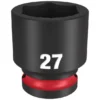 Milwaukee Tools Milwaukee Shockwave Impact Duty 1/2" Drive 27mm Standard 6 Point Socket 49-66-6259 -Milwaukee Tool-shop 49 66 6259 4sg7qfjmyrivjnyz