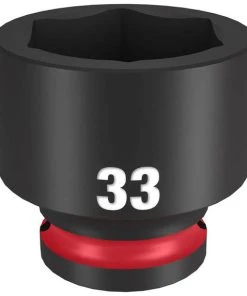 Milwaukee Tools Milwaukee Shockwave Impact Duty 1/2" Drive 33mm Standard 6 Point Socket 49-66-6265