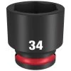 Milwaukee Tools Milwaukee Shockwave Impact Duty 1/2" Drive 34mm Standard 6 Point Socket 49-66-6266