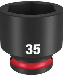 Milwaukee Tools Milwaukee Shockwave Impact Duty 1/2" Drive 35mm Standard 6 Point Socket 49-66-6267