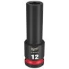 Milwaukee Tools Milwaukee Shockwave Impact Duty 1/2" Drive 12mm Deep 6 Point Socket 49-66-6273