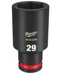 Milwaukee Tools Milwaukee Shockwave Impact Duty 1/2" Drive 29mm Deep 6 Point Socket 49-66-6290