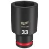 Milwaukee Tools Milwaukee Shockwave Impact Duty 1/2" Drive 33mm Deep 6 Point Socket 49-66-6294 -Milwaukee Tool-shop 49 66 6294 dpxq1mtbuwowmgme