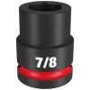 Milwaukee Tools Milwaukee Shockwave Impact Duty 3/4" Drive 7/8" Standard 6 Point Socket 49-66-6305