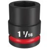Milwaukee Tools Milwaukee Shockwave Impact Duty 3/4" Drive 1-1/16" Standard 6 Point Socket 49-66-6308