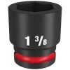 Milwaukee Tools Milwaukee Shockwave Impact Duty 3/4" Drive 1-3/8" Standard 6 Point Socket 49-66-6313