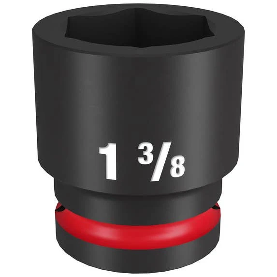 Milwaukee Tools Milwaukee Shockwave Impact Duty 3/4" Drive 1-3/8" Standard 6 Point Socket 49-66-6313 3 Milwaukee Tools Milwaukee Shockwave Impact Duty 3/4" Drive 1-3/8" Standard 6 Point Socket 49-66-6313