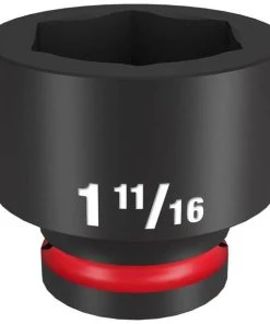 Milwaukee Tools Milwaukee Shockwave Impact Duty 3/4" Drive 1-11/16" Standard 6 Point Socket 49-66-6318