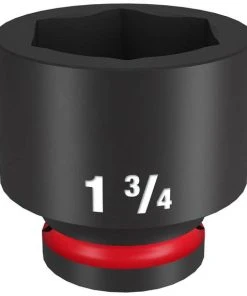 Milwaukee Tools Milwaukee Shockwave Impact Duty 3/4" Drive 1-3/4" Standard 6 Point Socket 49-66-6319
